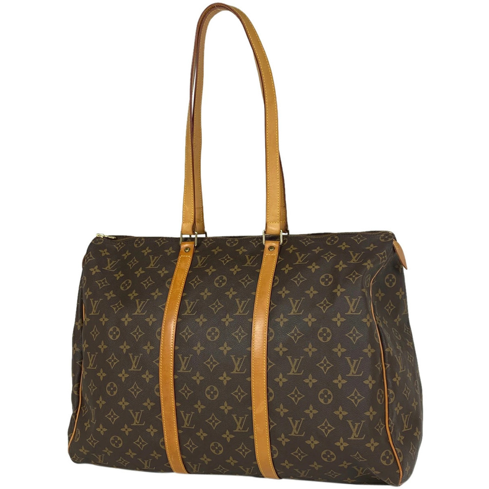 Louis Vuitton Flanerie Travel Shoulder Bag Monogram Brown